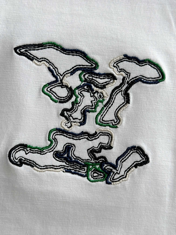 ブランドTシャツ細部ディテール